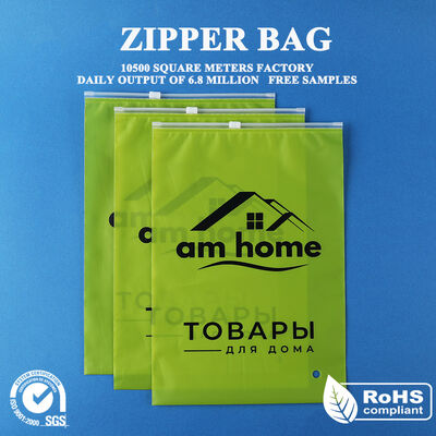 Qualità Plastic Poly PE CPE PVC EVA Slider Zipper Packaging Bag Per Abbigliamento Abbigliamento Fabbrica