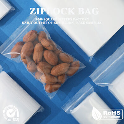 Kualitas Kantong penyimpanan Ziplock kelas makanan bebas BPA - Kantong yang dapat disegel ulang untuk makanan persiapan elektronik Perjalanan Esensial pabrik