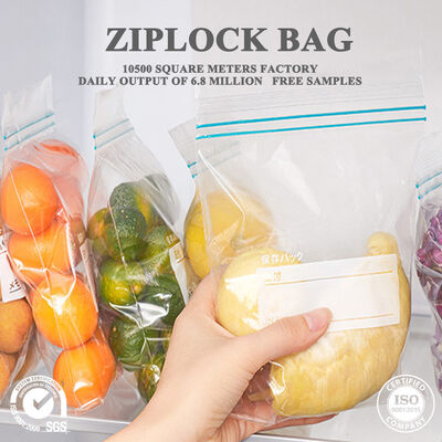 Quality Premium Custom Grip Seal Ziplock Bags Eco Friendly Reusable Moisture Resistant for Dry Goods & Daily Storage Packaging factory