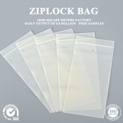 Kualitas Tas Penyimpanan Ramah Lingkungan Yang Dapat Disesuaikan Ziplock Segel Pegangan Tugas Berat Tahan Lembab Dapat Digunakan Kembali untuk Berkemah Di Rumah dan Penggunaan Industri pabrik