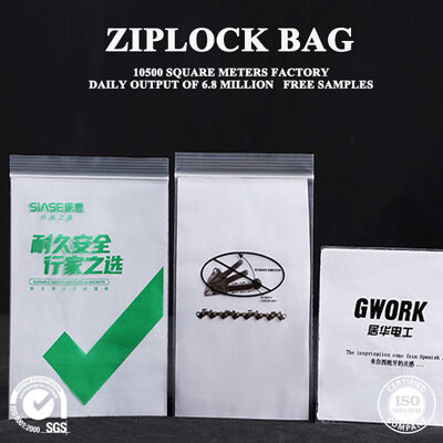 Kwaliteit Multi-use Heavy-Duty Ziplock Grip Seal Bags Duurzaam Aangepaste dikte Herbruikbaar Vochtbestendig voor thuis en zakelijk Fabriek