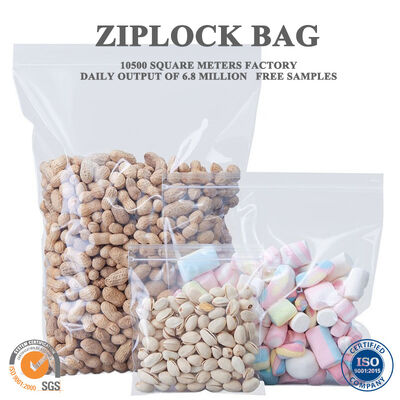 Qualität Premium-Verpackungslösungen für kleine Unternehmen Custom Grip Seal Ziplock-Taschen Nachhaltige wiederverwendbare Feuchtigkeitsdichte Speicherung Fabrik