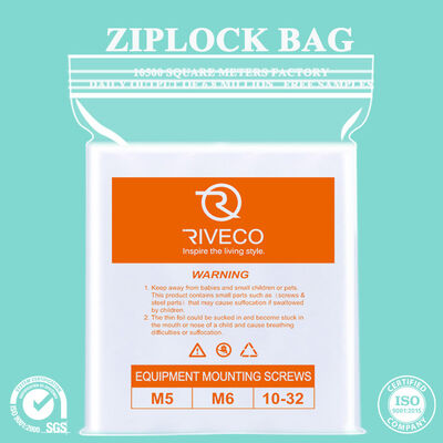 Kwaliteit Ecoconscious Zip Block Bag Leakproof Custom Ziplock Pockets voor commerciële detailhandel Fabriek