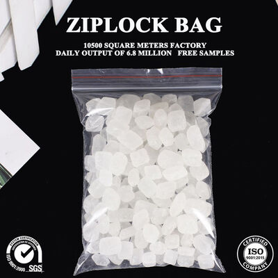 Calidad Bolsa de cerradura con cremallera de uso múltiple resistente al aire para piezas industriales y almacenamiento de joyas Fábrica
