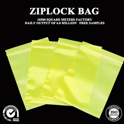 Kualitas Tas Ziplock Berwarna Rekayasa Khusus Tas Kunci Zip Industri Kinerja Tinggi pabrik