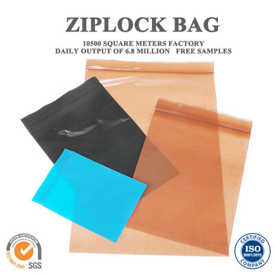 Quality Convenient Zip Lock Bag Dust Proof Ziplock Poser For Long Term Dry Food Storage factory