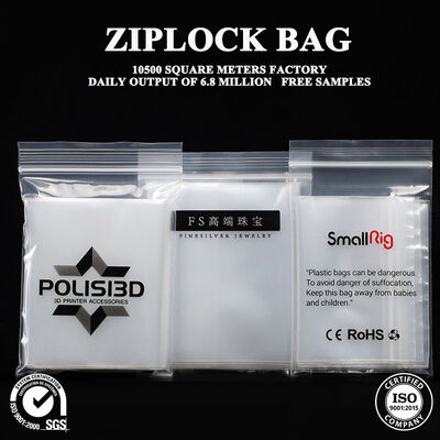 Kalite Taşınabilir Zip Kilitli Çanta Plastik Yeniden Kullanılabilir Saklama Torbaları Seyahat İçin Neme Dayanıklı fabrika