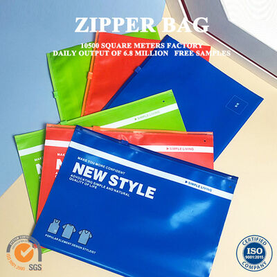 Kualitas Custom Slider Zipper Bags Heavy-Duty untuk Curtain Hooks Rail Fittings & Window Decoration Hardware pabrik