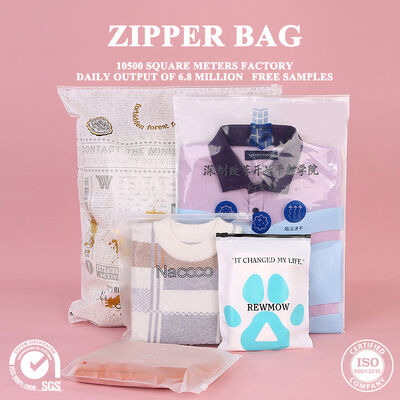 Kualitas Industrial Slider Zipper Storage Bags Nyaman Untuk Kompresor Bagian Katup Gabungan pabrik