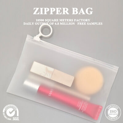 Quality Eco Friendly Slider Zipper Bag Sustainable For Hair Styling Accessories factory