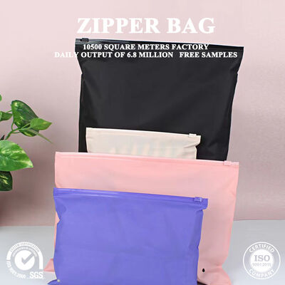 Qualité Résistant à l'humidité sac à glissière à glissière personnalisé Usine