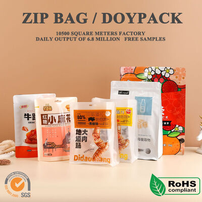 Quality Heavy Duty Food Safe Laminated Doypack Bag Pouch Leakproof for Fruit Jam Preserves and Sweet Spreads Long Term Preservation factory