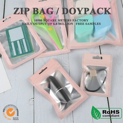 Qualità Doypack portatile personalizzato salvaspazio Doypack Stand Up Pouch per alimenti per colazione veloce Fabbrica