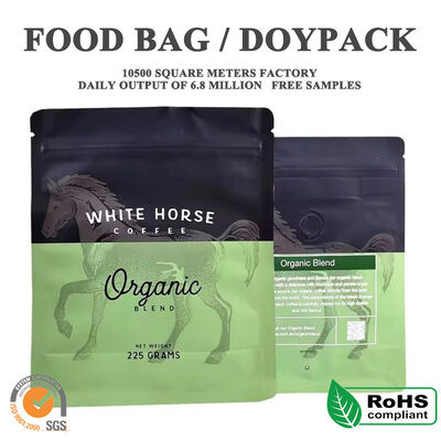Qualidade Bolsa laminada Doypack com logotipo personalizado, selável a quente para sopa em pó instantânea e materiais alimentícios fermentados convenientes Fábrica