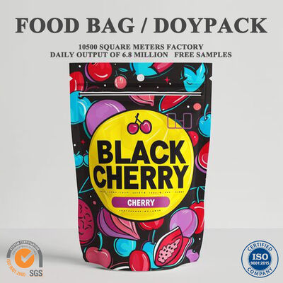 품질 냉동 저항성 두꺼운 라미네이트 Doypack 가방 저온 운송에 적응 가능한 냉동 새우, 오징어 튜브 및 다양한 냉동 해산물 제품 공장