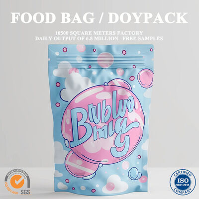 품질 낮은 온도 내성 두꺼운 래미네이트 Doypack 가방 봉지 냉동 절단 갈비, 닭 날개와 다양한 원시 냉동 고기 냉장고 포장 공장