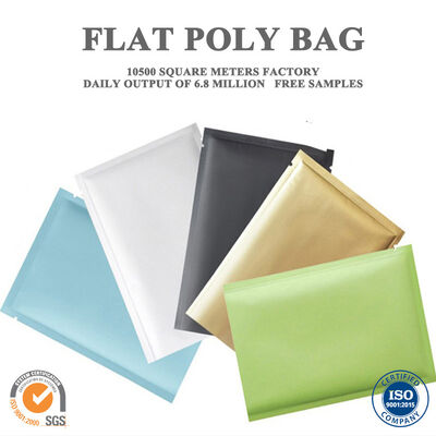 Qualität Verstärkte flache Tasche mit guter Festigkeit für Bekleidungsetiketten, Bekleidungsetiketten und Bekleidungszubehör Fabrik