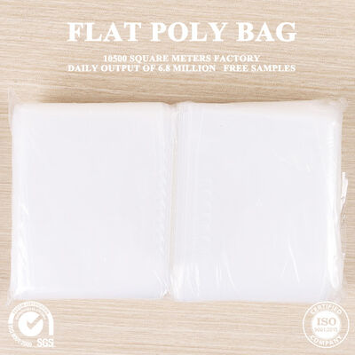 Qualité Vue claire Poche plate facile à afficher pour les ensembles de sous-vêtements, les collants et les emballages de détail de vêtements décontractés quotidiens Usine
