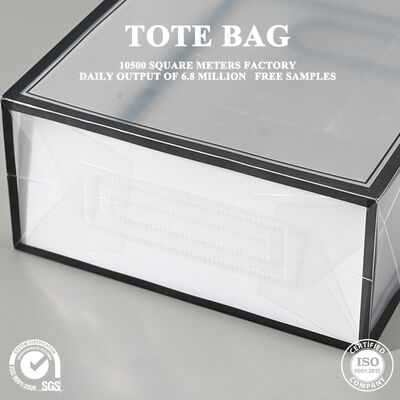 Qualidade Saco de plástico de plástico transparente e personalizado Design elegante Fábrica