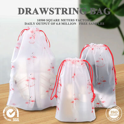 Qualidade Sacos de plástico ecológico Sacos de plástico transparentes Sacos de armazenamento para lavanderia Fábrica