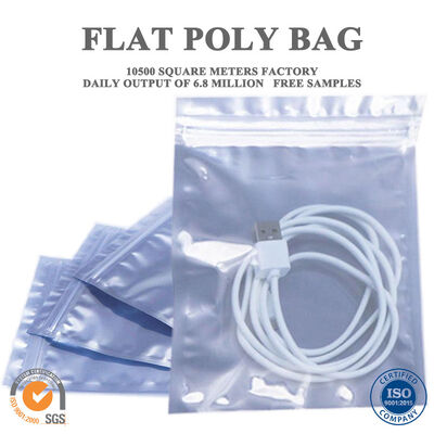Qualité Sacs en plastique plat de haute ténacité anti-déchirure pour les vis de matériel, les boutons et les petits raccords métalliques Usine