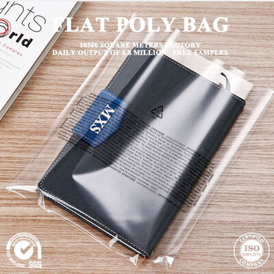 Kualitas Bau Isolasi Kantong Plastik Jelas Kelas Komersial Kantong Poly Jelas pabrik