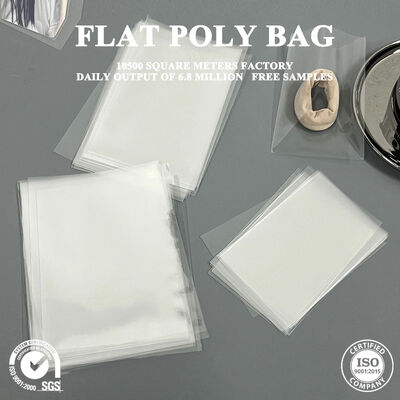 Qualité Sac plat en plastique mat imprimé sur mesure pour les accessoires de coiffure de mode Brochettes bijoux emballage au détail Usine
