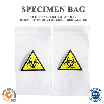 Qualité Sac à échantillon jetable transparent, auto-adhésif pour le stockage des échantillons d'urine, de sang et d'analyses cliniques Usine