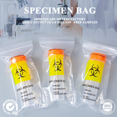 Kualitas Grosir Tas Spesimen Bio Multi-ukuran Anti Bocor untuk Pekerjaan Pengambilan Sampel Harian Pusat Pengendalian Penyakit dan Klinik pabrik
