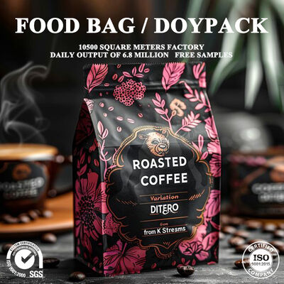 Qualidade Bolsa Autoportante Laminada Multicamada à Prova de Óleo com Fecho Reselável para Embalagem de Alimentos com Alto Teor de Óleo Fábrica