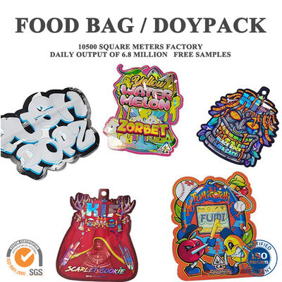 Qualidade Bolsa de apoio laminada multi-camadas à prova de odor com fecho de fecho para CBD e extratos de ervas Fábrica